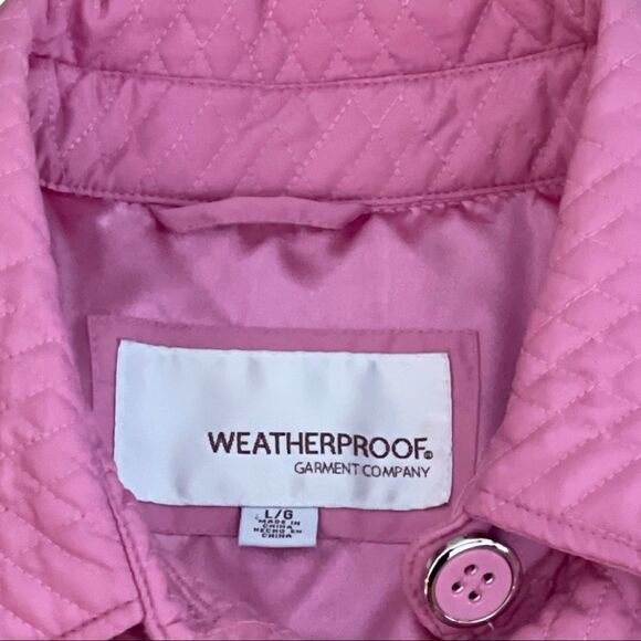 Weatherproof Garment Company Quilted Jacket • Pink • Large - Picture 14 of 15